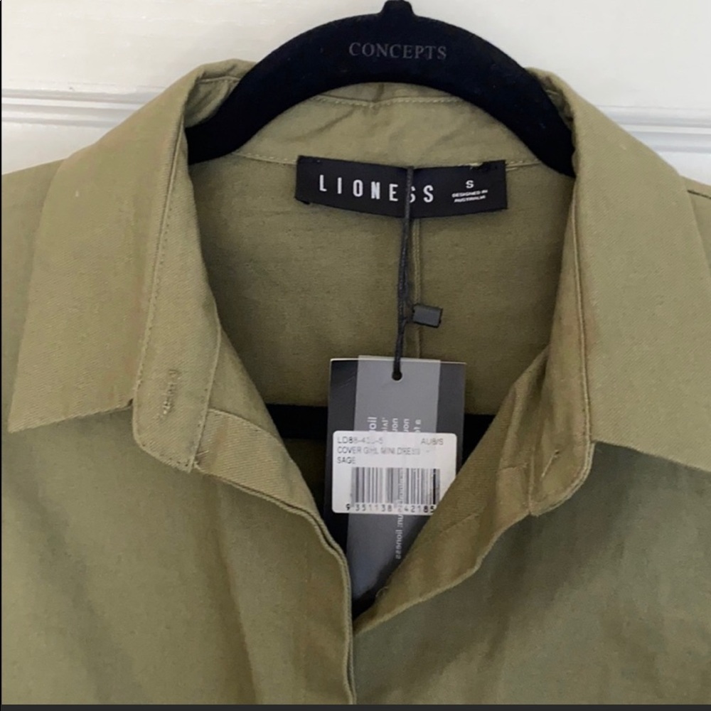 Lioness Cover Girl Mini Shirt Dress Princess Polly - Picture 3 of 4